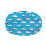 Ambulance Paramedic Car Pattern Print Car Side Mirror Covers
