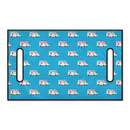 Ambulance Paramedic Car Pattern Print Golf Cart Seat Cover