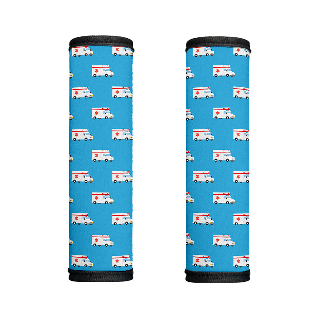 Ambulance Paramedic Car Pattern Print Handle Covers