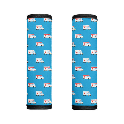 Ambulance Paramedic Car Pattern Print Handle Covers