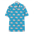 Ambulance Paramedic Car Pattern Print Hawaiian Shirt