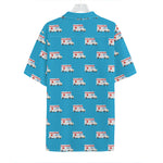 Ambulance Paramedic Car Pattern Print Hawaiian Shirt