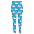 Ambulance Paramedic Car Pattern Print High-Waisted Pocket Leggings