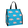 Ambulance Paramedic Car Pattern Print Insulated Lunch Tote