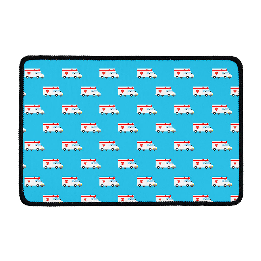 Ambulance Paramedic Car Pattern Print Kitchen Mat