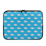 Ambulance Paramedic Car Pattern Print Laptop Sleeve