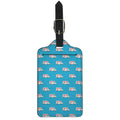 Ambulance Paramedic Car Pattern Print Luggage Tag