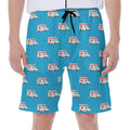 Ambulance Paramedic Car Pattern Print Men's Beach Shorts