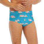 Ambulance Paramedic Car Pattern Print Men's Briefs