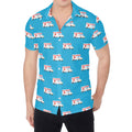 Ambulance Paramedic Car Pattern Print Men's Shirt