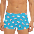 Ambulance Paramedic Car Pattern Print Men's Short Boxer Briefs