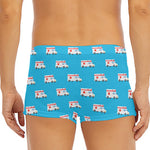 Ambulance Paramedic Car Pattern Print Men's Short Boxer Briefs