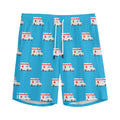Ambulance Paramedic Car Pattern Print Men's Athletic Shorts