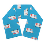 Ambulance Paramedic Car Pattern Print Scarf