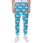 Ambulance Paramedic Car Pattern Print Scuba Joggers