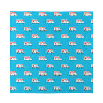 Ambulance Paramedic Car Pattern Print Silk Bandana