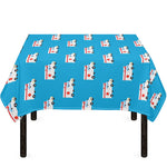 Ambulance Paramedic Car Pattern Print Tablecloth