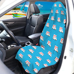 Ambulance Paramedic Car Pattern Print Waterproof Car Seat Cover