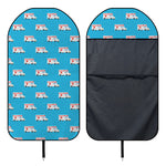Ambulance Paramedic Car Pattern Print Waterproof Car Seat Cover