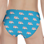 Ambulance Paramedic Car Pattern Print Women's Panties