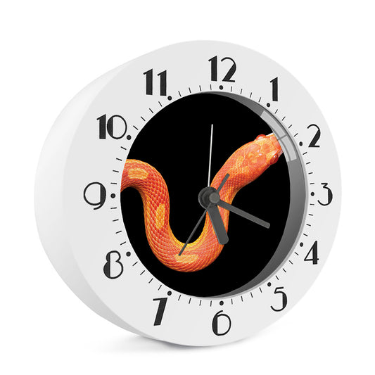 Amel Motley Corn Snake Print Alarm Clock
