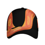 Amel Motley Corn Snake Print Baseball Cap