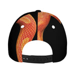Amel Motley Corn Snake Print Baseball Cap