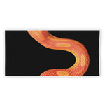 Amel Motley Corn Snake Print Beach Towel