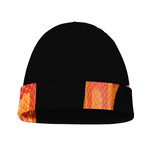 Amel Motley Corn Snake Print Beanie