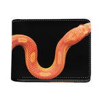 Amel Motley Corn Snake Print Bifold Wallet