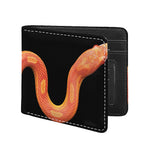 Amel Motley Corn Snake Print Bifold Wallet