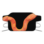 Amel Motley Corn Snake Print Car Windshield Snow Cover