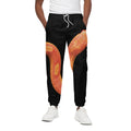 Amel Motley Corn Snake Print Cotton Sweatpants