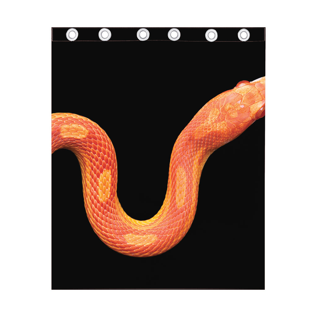 Amel Motley Corn Snake Print Curtain