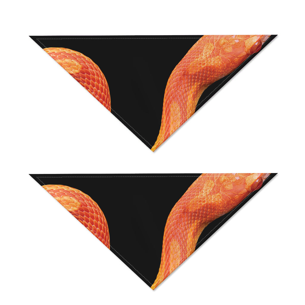 Amel Motley Corn Snake Print Dog Bandana