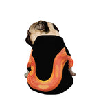 Amel Motley Corn Snake Print Dog Zip Up Jacket