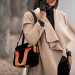 Amel Motley Corn Snake Print Double Strap Bible Bag