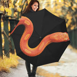 Amel Motley Corn Snake Print Foldable Umbrella
