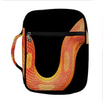 Amel Motley Corn Snake Print Front Pocket Bible Bag