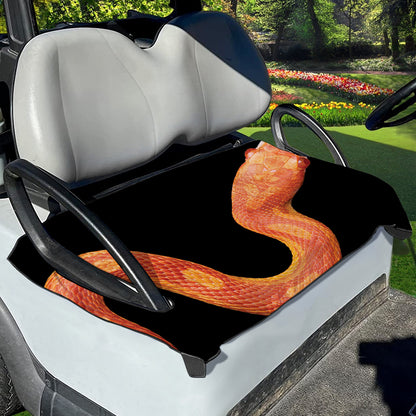 Amel Motley Corn Snake Print Golf Cart Seat Cover