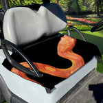 Amel Motley Corn Snake Print Golf Cart Seat Cover