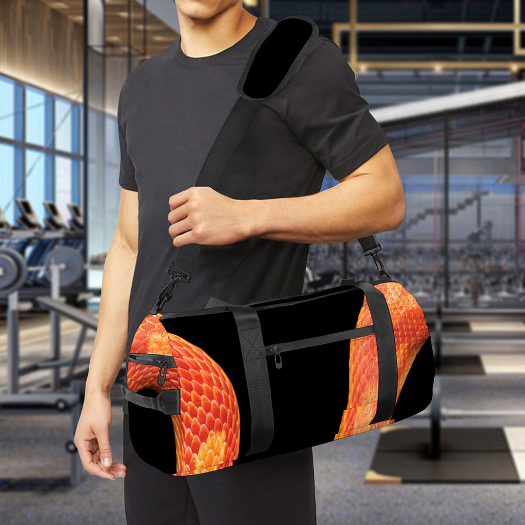 Amel Motley Corn Snake Print Gym Bag