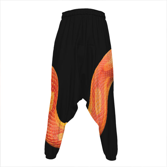 Amel Motley Corn Snake Print Hammer Pants