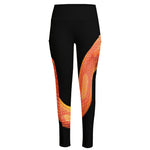 Amel Motley Corn Snake Print High-Waisted Pocket Leggings