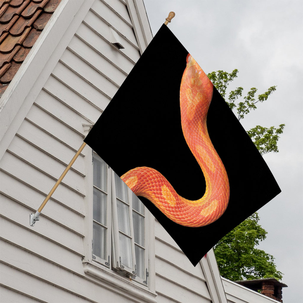 Amel Motley Corn Snake Print House Flag