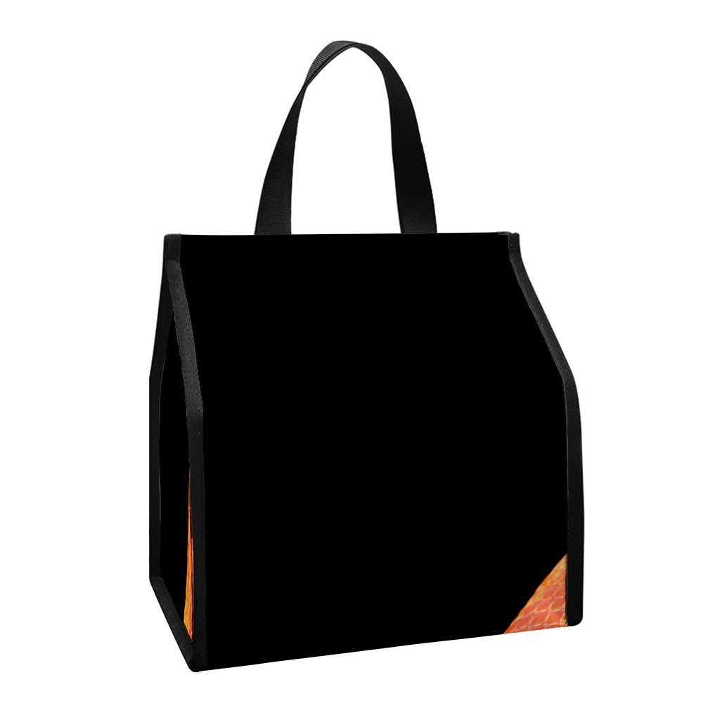 Amel Motley Corn Snake Print Insulated Lunch Tote