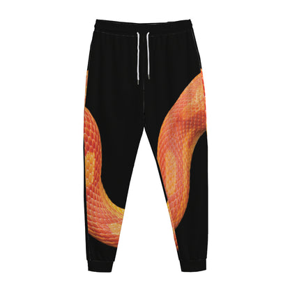 Amel Motley Corn Snake Print Jogger Pants