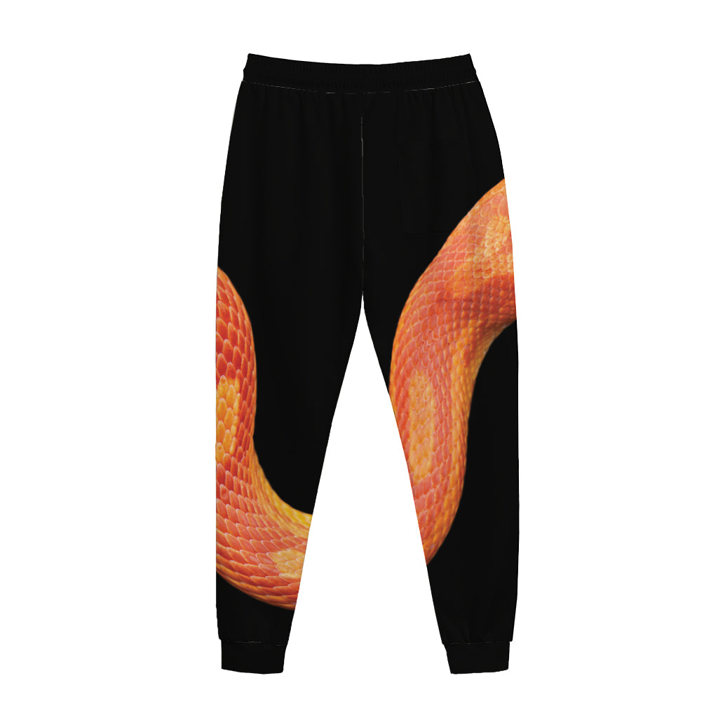 Amel Motley Corn Snake Print Jogger Pants