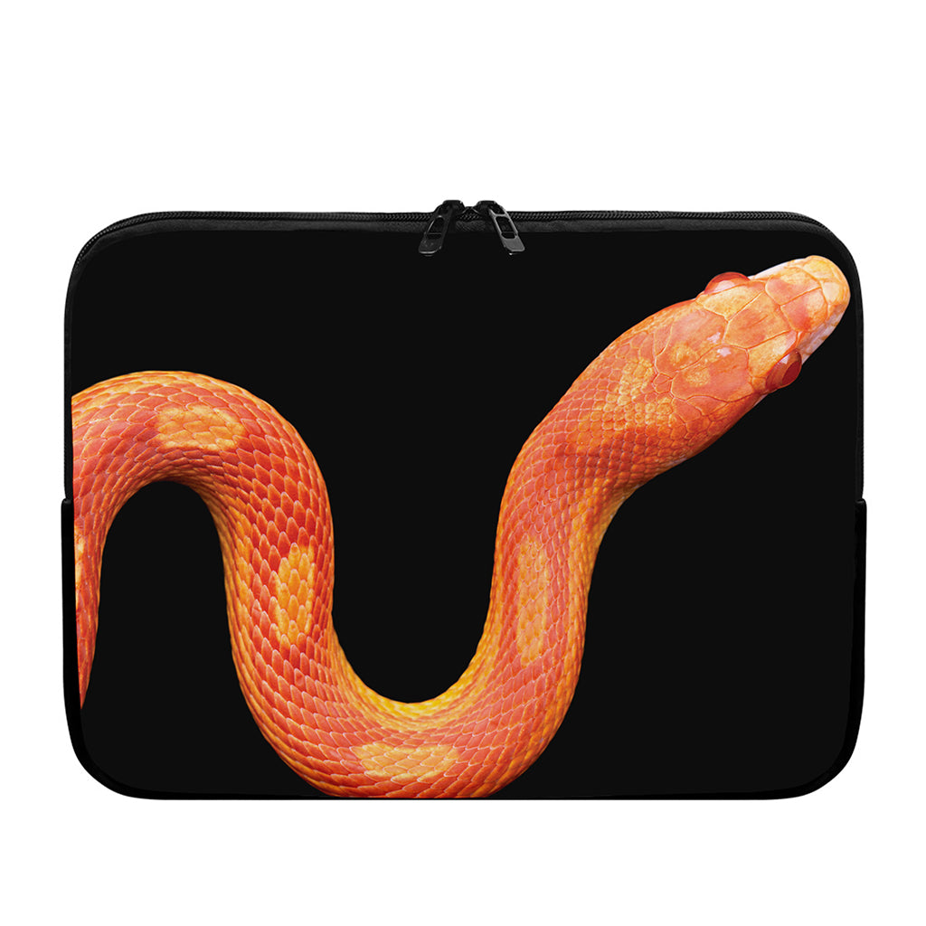 Amel Motley Corn Snake Print Laptop Sleeve