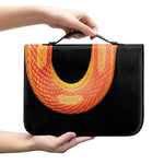 Amel Motley Corn Snake Print Leather Bible Cover